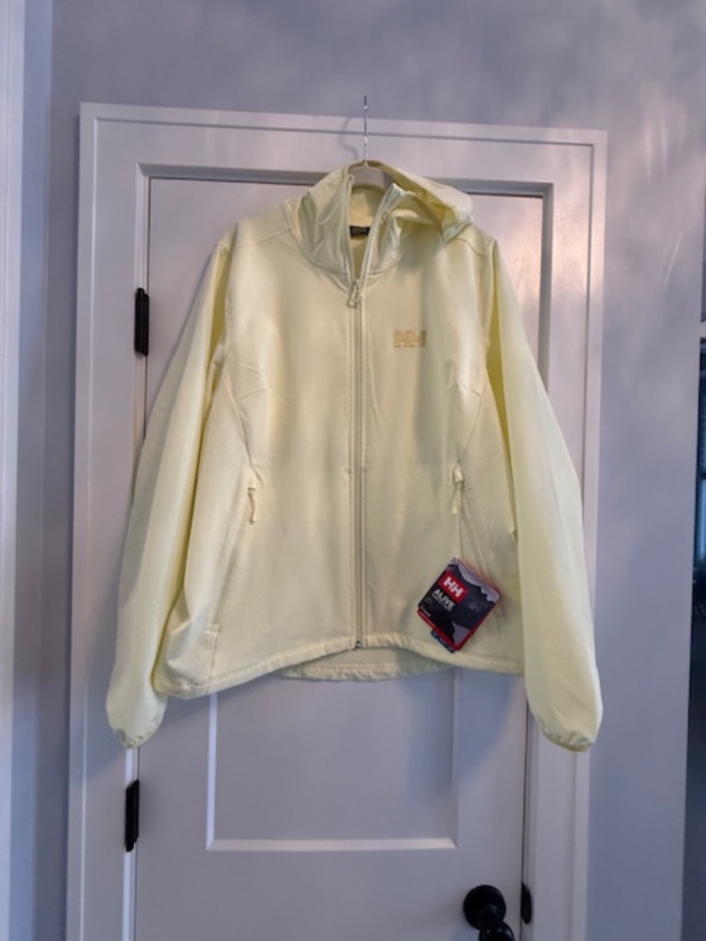 NEW-Women's Helly Hansen Women's Cascade Sheild Fleece Yellow Jacket Sz XL NWT